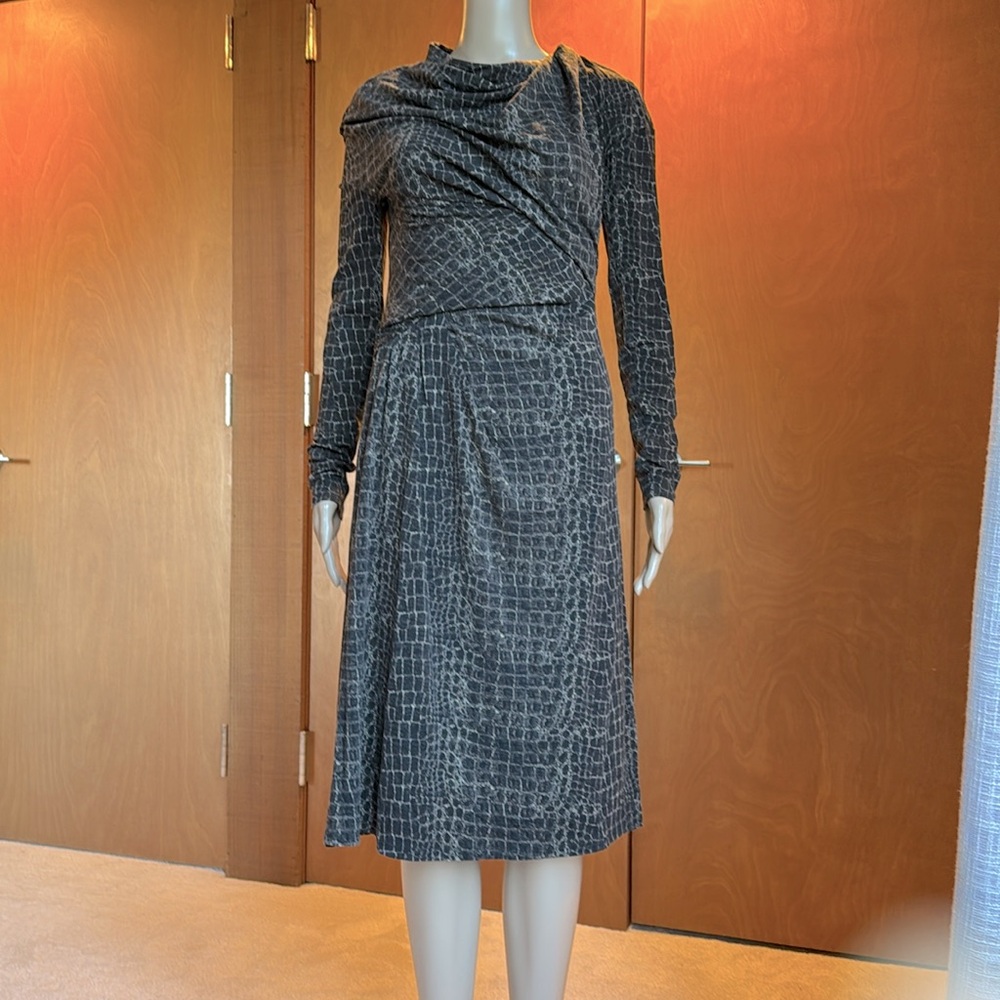 Max Mara animal print dress